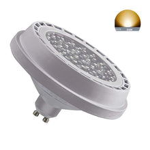 Load image into Gallery viewer, QLEE GU10 Base 24w AR111 Led Spotlight Track Down Reflector Lights Bulb 24°Beam Warm Light 2700k-3000k SMD 24LEDs AC85-265V 2100Lm 100w 120w 160w Halogen Replacement