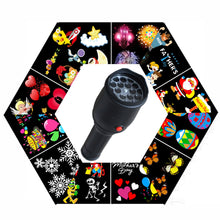 Load image into Gallery viewer, QLEE Christmas Decoration Handheld Flashlight