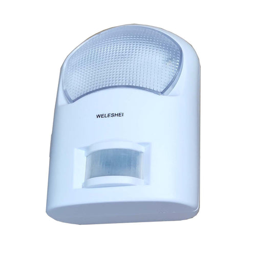 WELESHEI Led Sensor Night Lamp Battery Power Motion Detector Light Pir Body Induction Porch Path Lamp